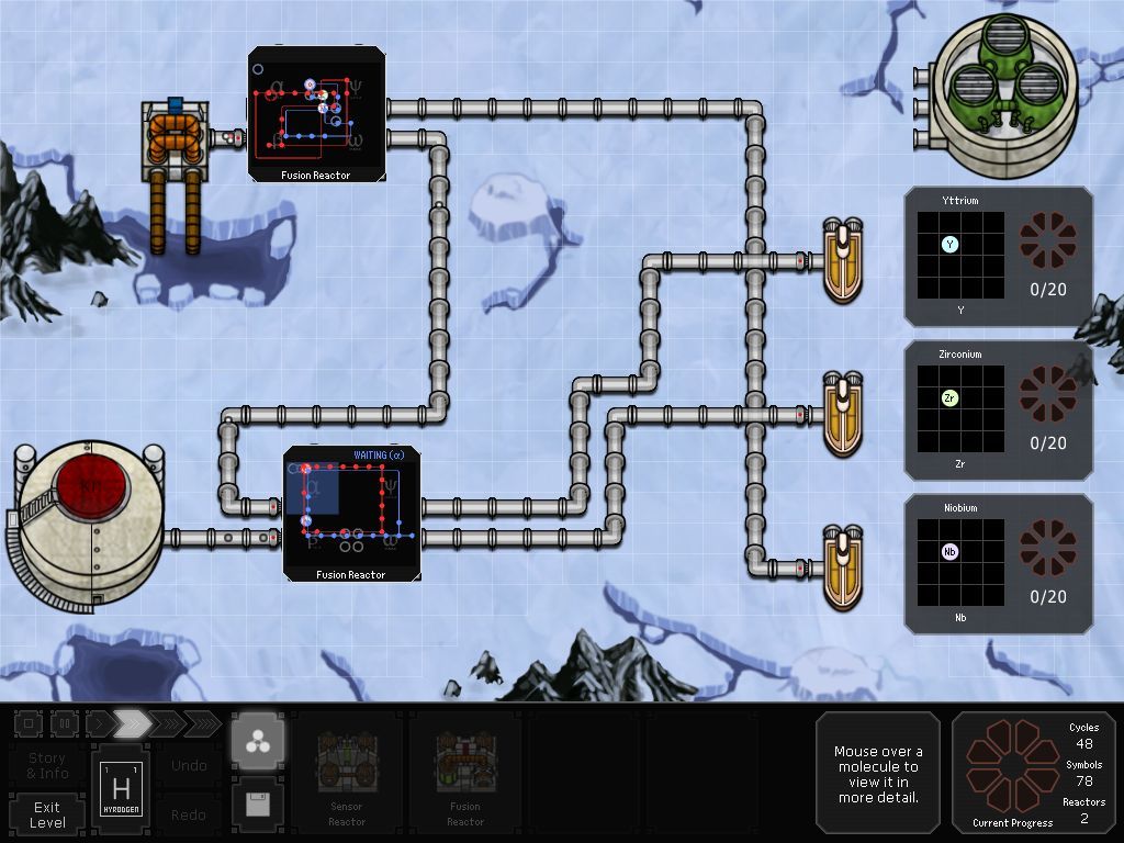 SpaceChem游戏截图