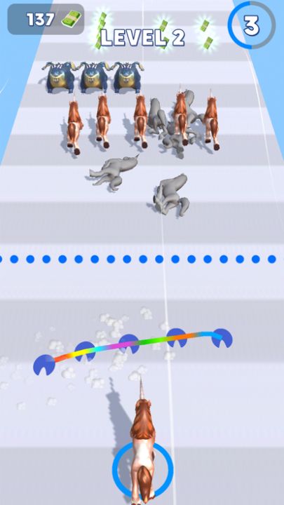 Monsters Vs Unicorns Fight游戏截图