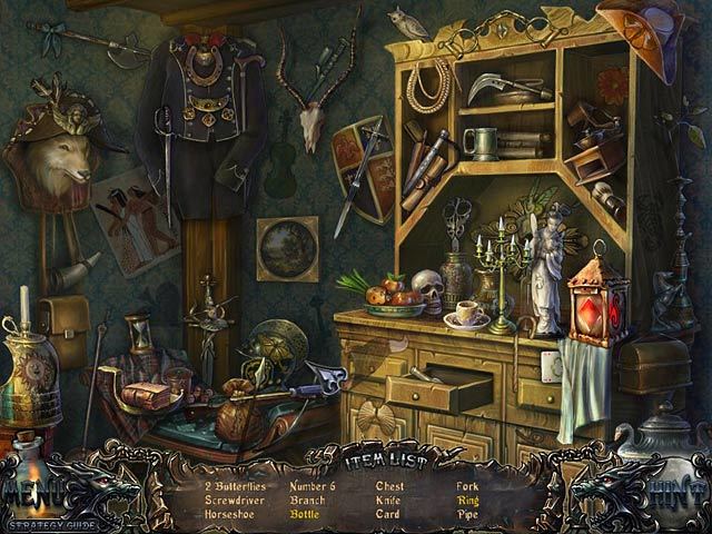 Shadow Wolf Mysteries: Curse of the Full Moon Collector's Edition游戏截图