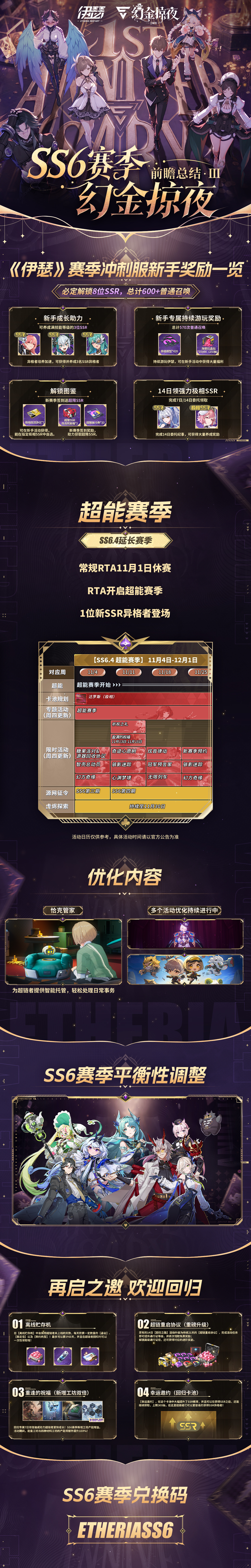 SS6赛季前瞻特别节目回顾