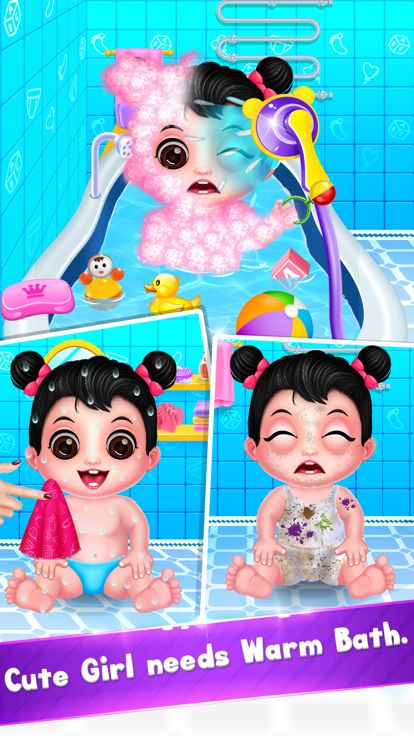 Cute Girl Daycare & Dress up游戏截图