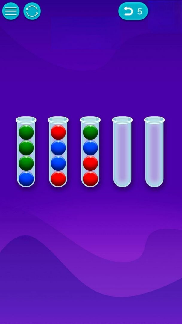 球球排序谜题游戏截图