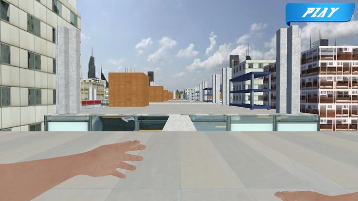 Roof Runner Jump - VR Google Cardboard游戏截图