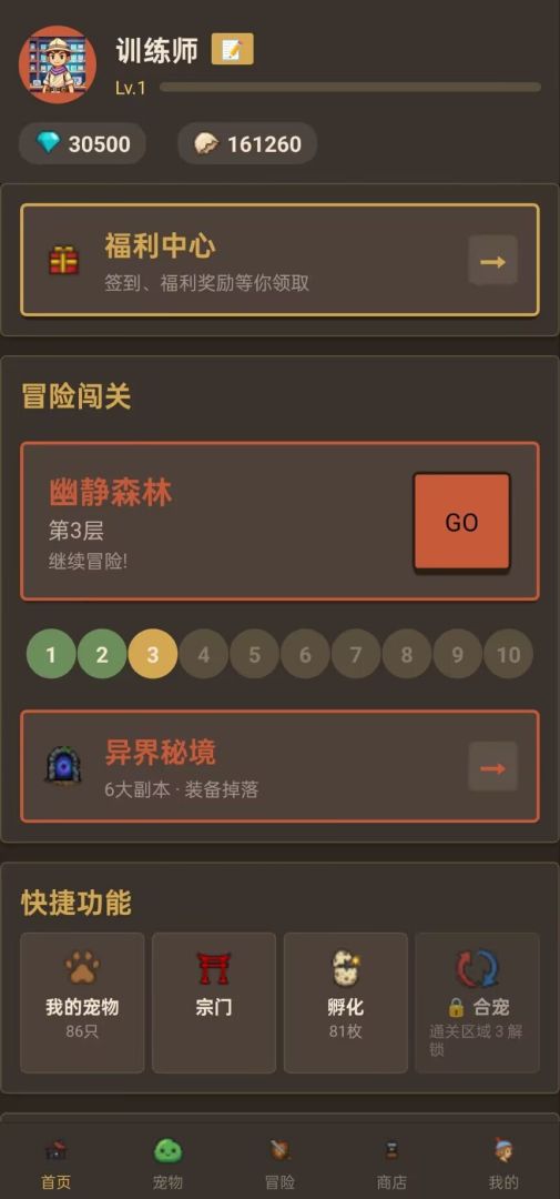 宠物大师游戏截图