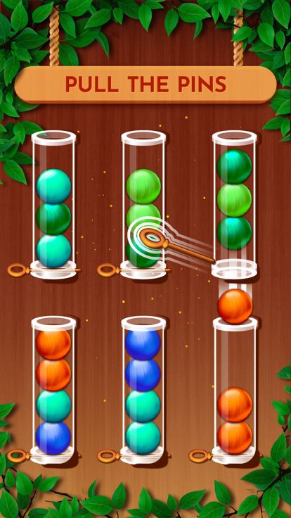 Woody Sort: Ball Sort Puzzle游戏截图