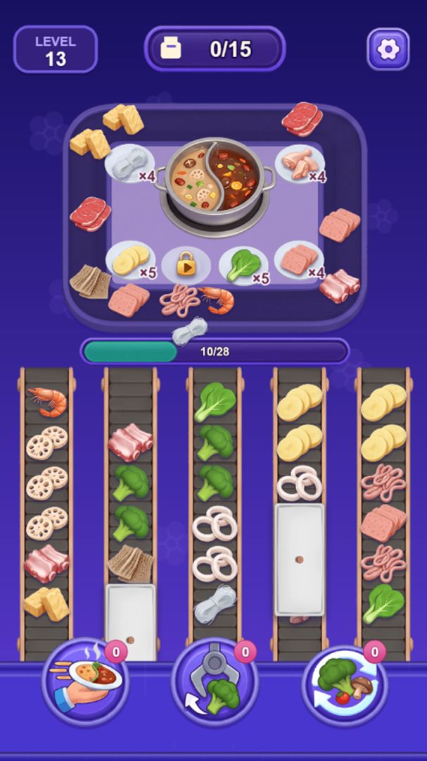 火锅上菜游戏截图