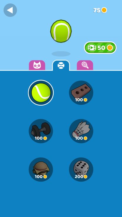 Tennis Cat 3D游戏截图