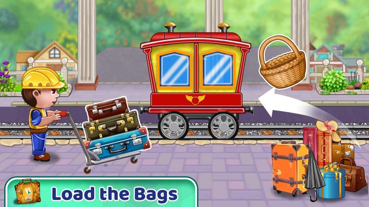 火车游戏 - 建造铁路 - 铁路建设游戏和火车驾驶游戏游戏截图