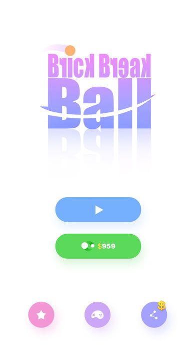 进击的弹珠 - 经典疯狂打砖块游戏游戏截图