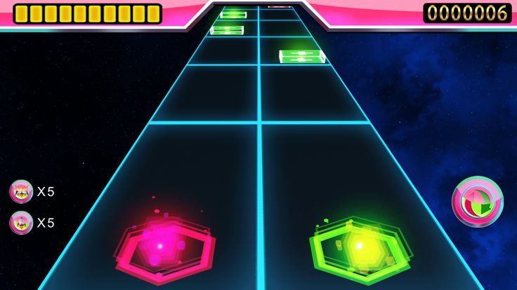 节奏音乐钢琴-粉碎方块游戏截图