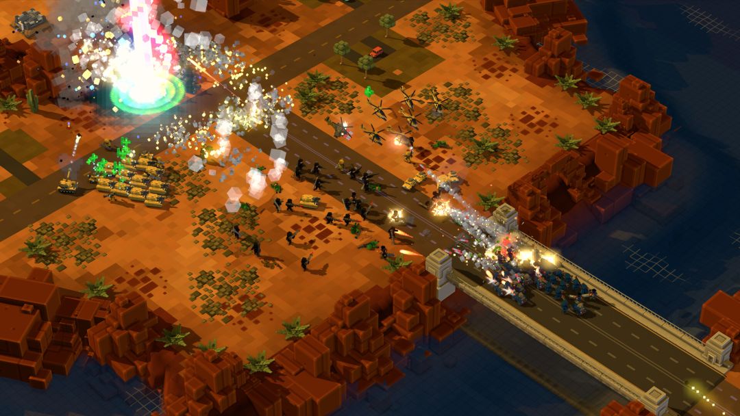 9-Bit Armies: A Bit Too Far游戏截图