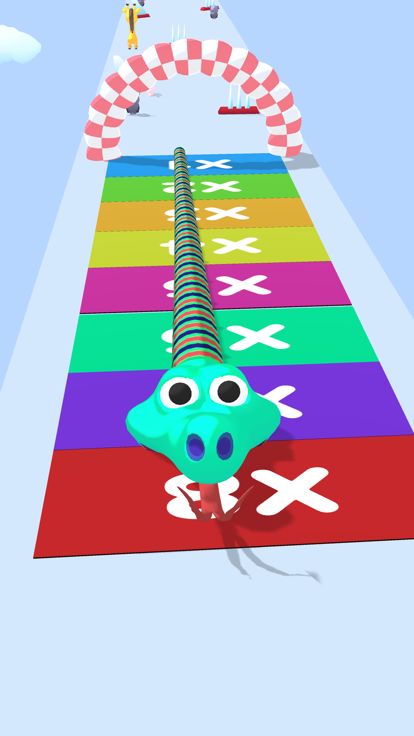 Hungry Snake 3D游戏截图