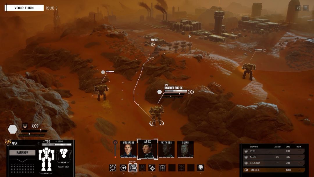 BATTLETECH游戏截图
