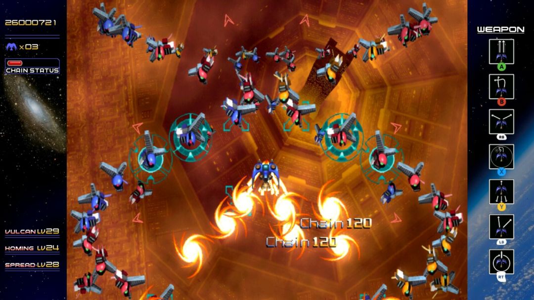 Radiant Silvergun游戏截图