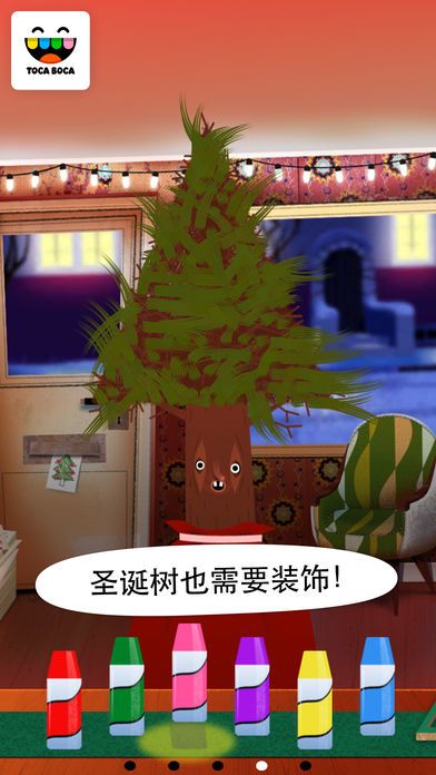 Toca Hair Salon - Christmas游戏截图