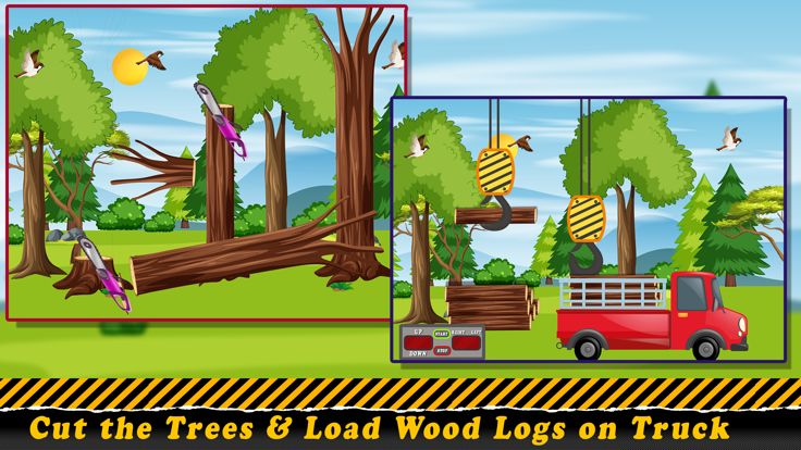 丛林房屋建造者游戏截图