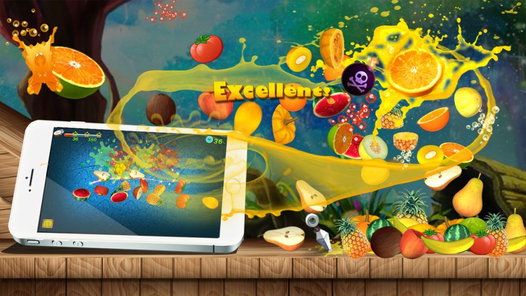 疯狂切水果游戏截图