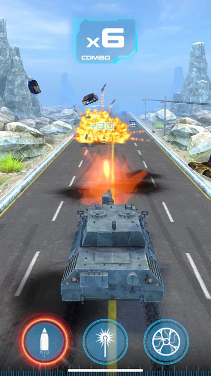 Tank Rush Clash!游戏截图