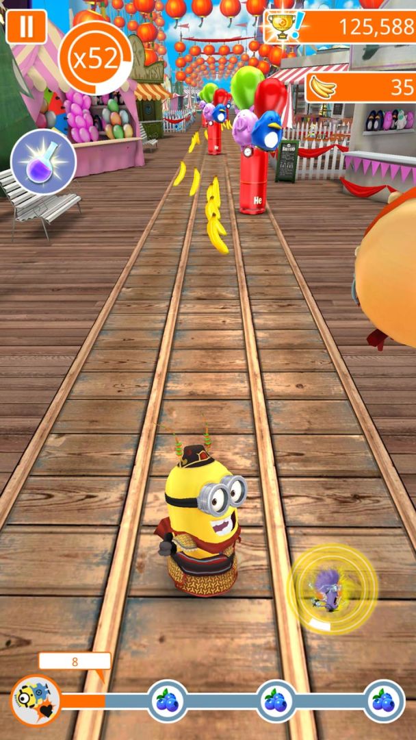 神偷奶爸：小黄人快跑游戏截图