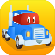 超级卡车卡尔 道路工程: 挖掘，钻孔，搭建