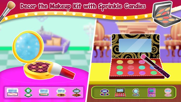 ASMR 可食用化妆套装游戏截图