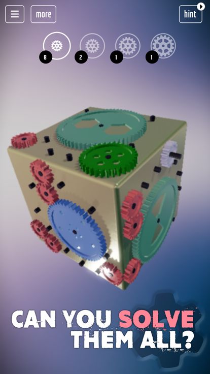 Crazy Gears Box: Connect cogs游戏截图