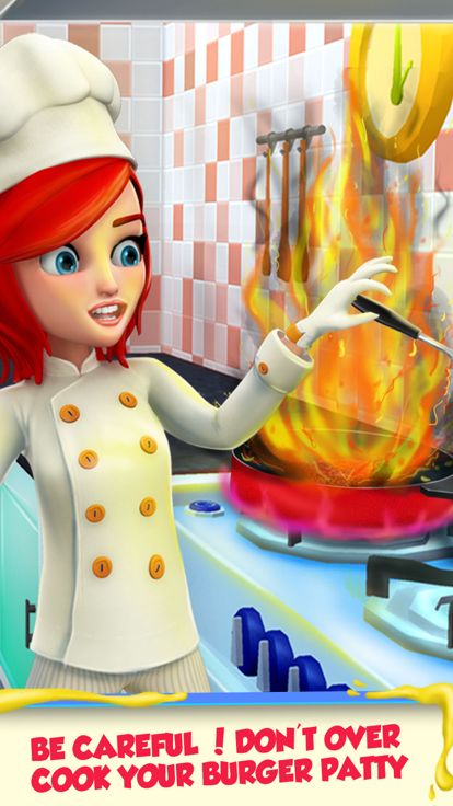 Burger Maker-Kids Cooking Game游戏截图