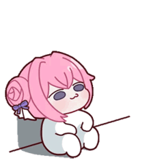 [TapTap表情｜TapFamilyxdoro2_粉狗叹气]