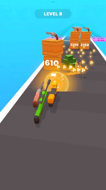 Gun Merge Run游戏截图