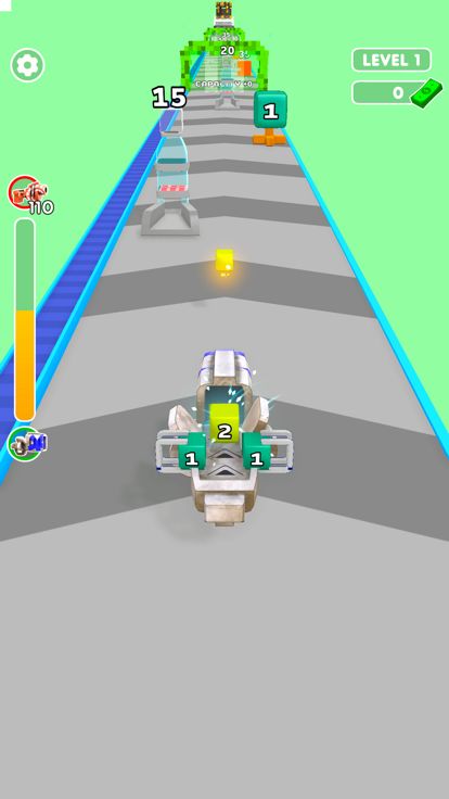 Cube Gun Rush 3D游戏截图