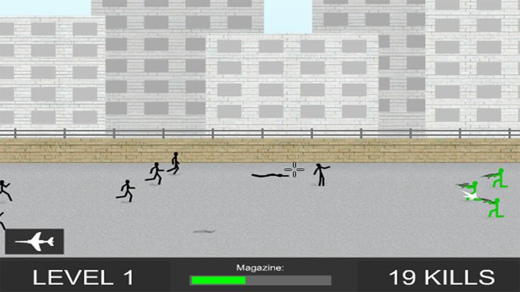 Zombie Shooter 2 - Stickman Edition游戏截图