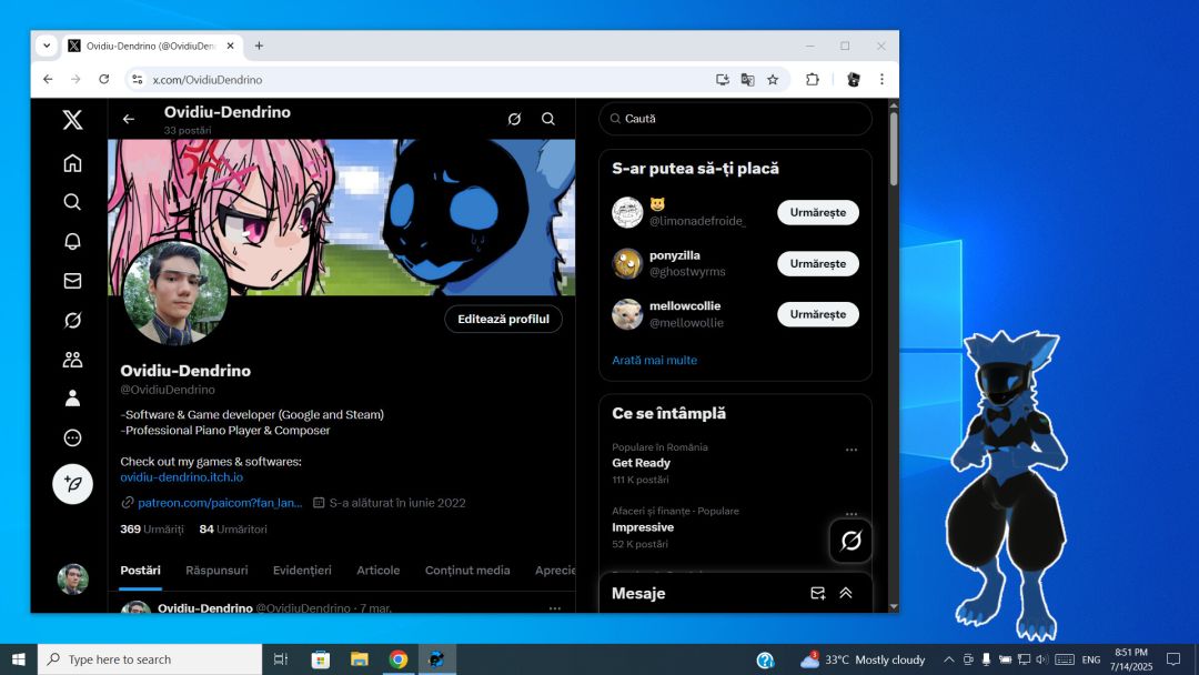 PAIcom (furry computer assistant)游戏截图