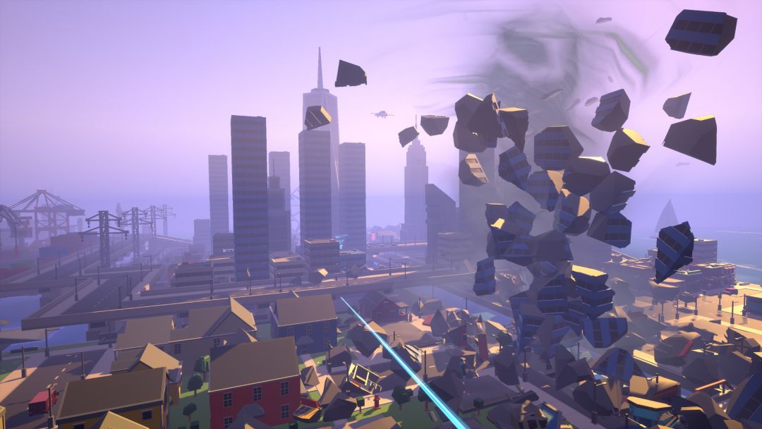 VRobot: VR Giant Robot Destruction Simulator游戏截图