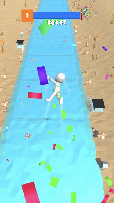 蹦极池游戏截图