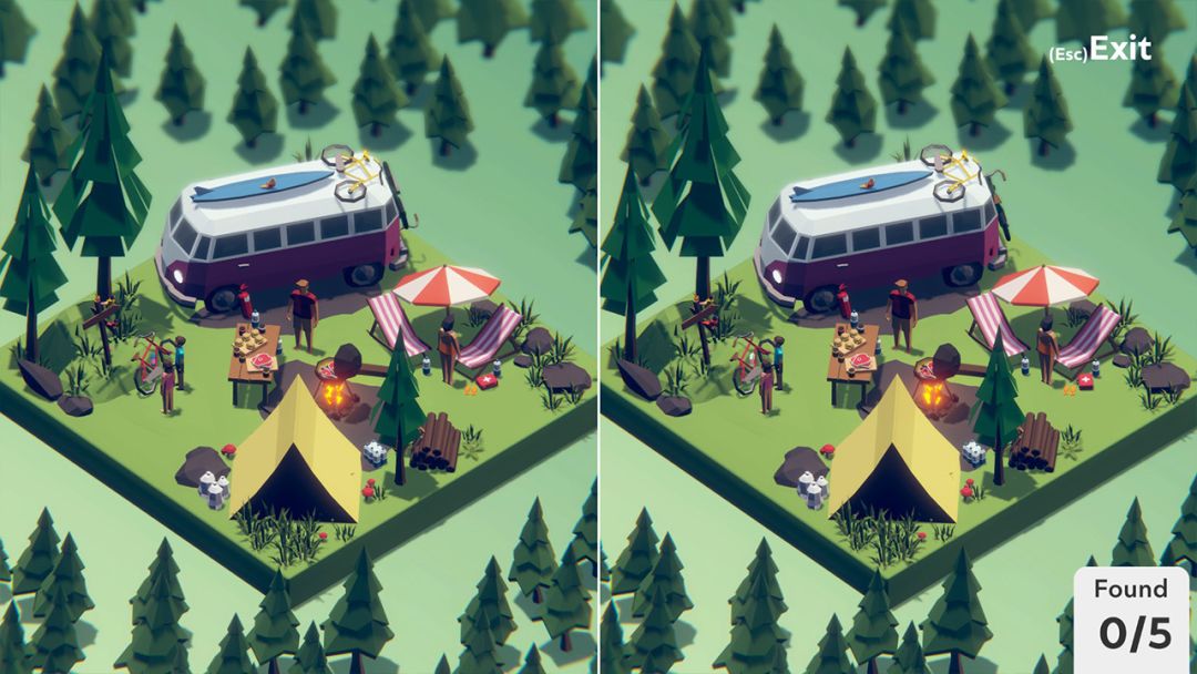 3D找茬游戏截图