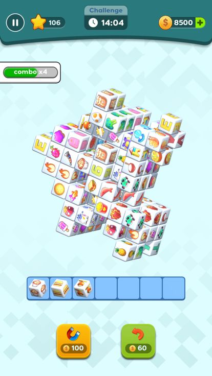 Cube Match 3D Master游戏截图
