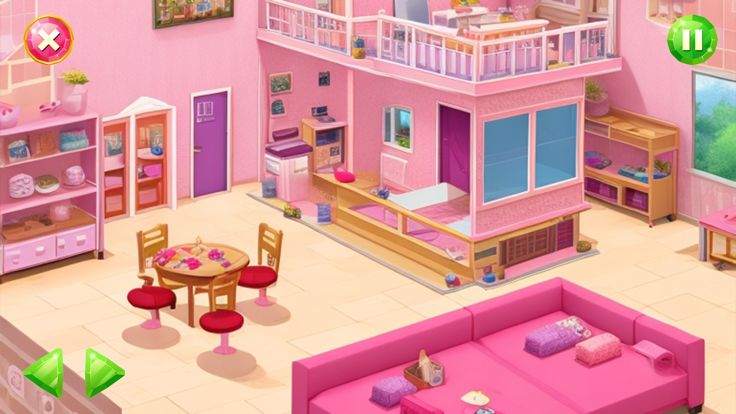 Princess Doll House Design游戏截图