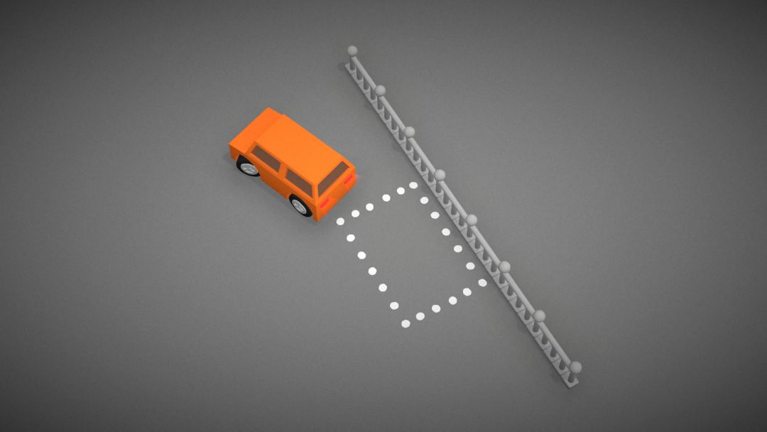 倒车模拟器游戏截图