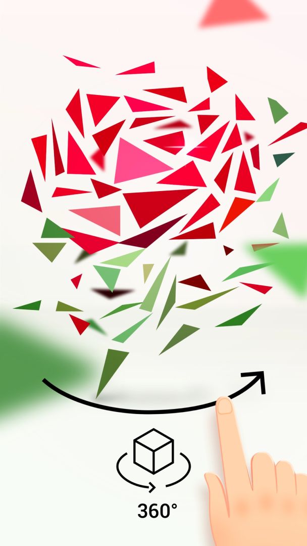 旋转拼图游戏截图