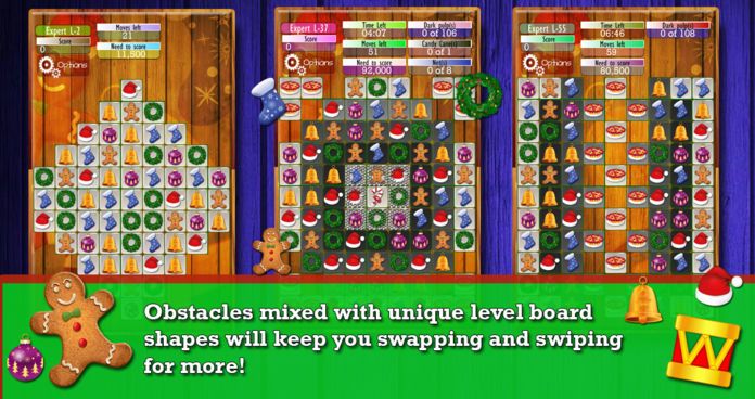Holiday Drops - Match three puzzle game游戏截图