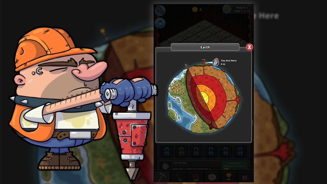 Tap Tap Dig - Idle Clicker Game游戏截图