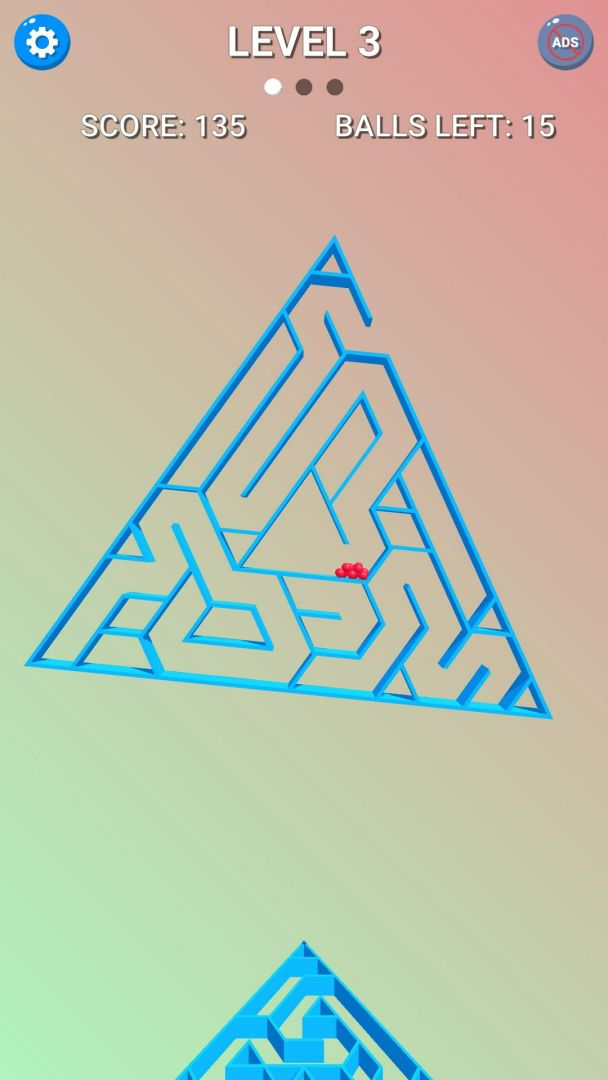 3D迷宫球球游戏截图
