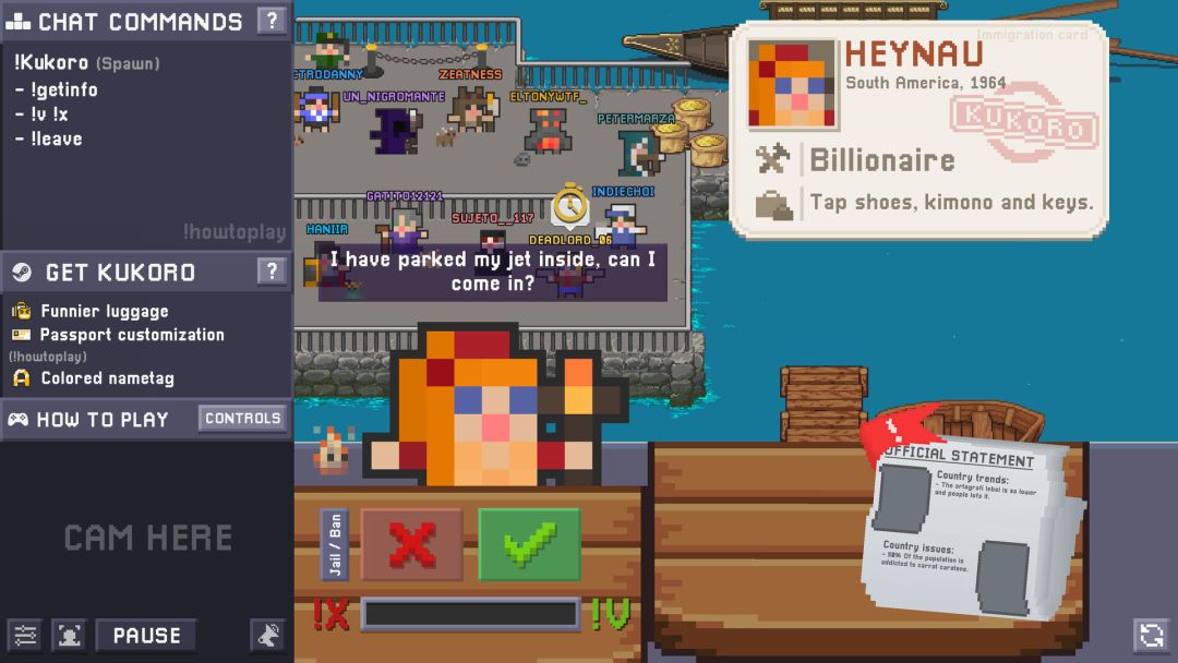 Kukoro: Stream chat games游戏截图