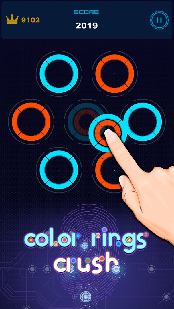 Color Rings Crush游戏截图