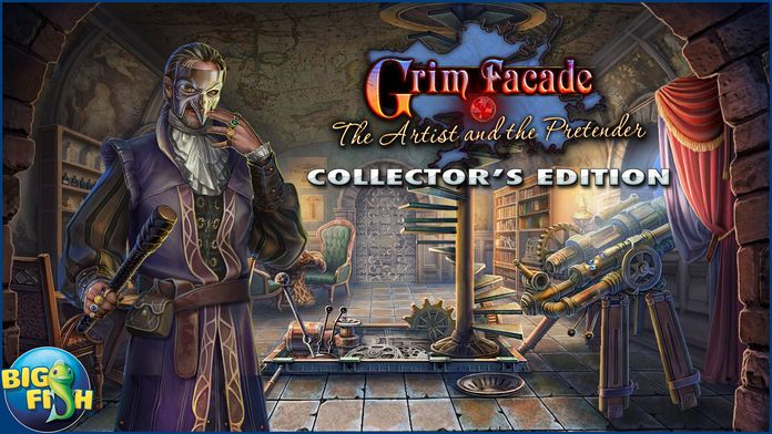 Grim Facade: The Artist and The Pretender - A Mystery Hidden Object Game (Full)游戏截图