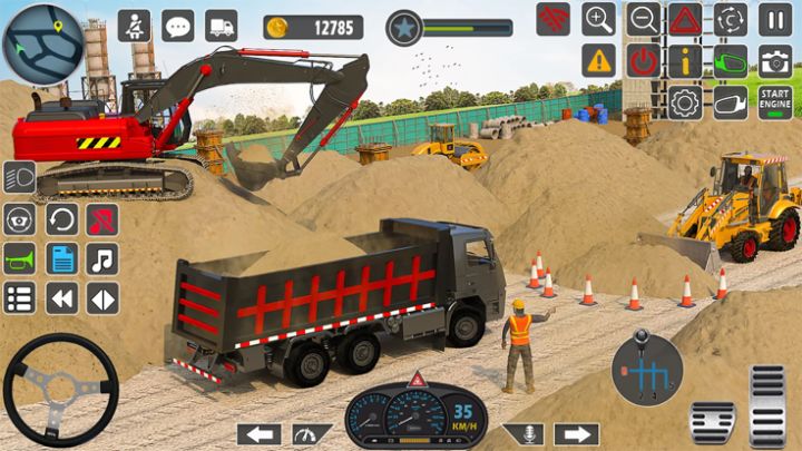 Heavy Excavator : JCB Games 3D游戏截图