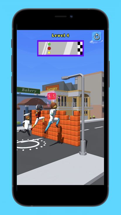 HuggyRunnerJumpCityRoad游戏截图