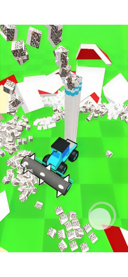 Idle Bulldozer City Demolish游戏截图