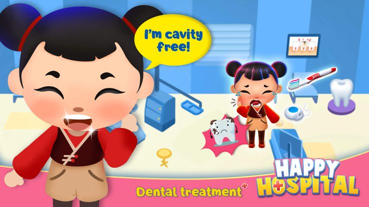 快乐 医院 - 医生游戏游戏截图