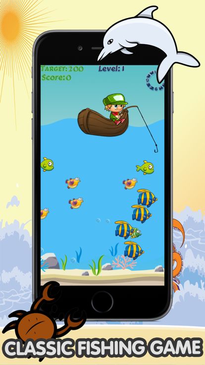 Sea Fishing Game 2017 HD - Classic Fishing Game游戏截图